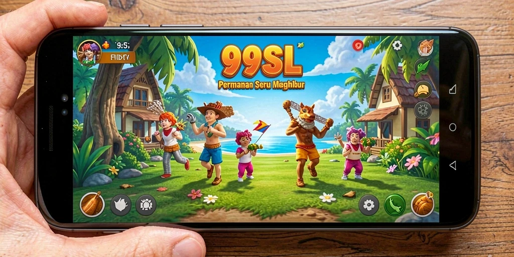 Tampilan aktif gameplay menarik di 99SL yang seru.