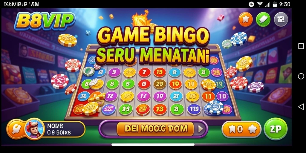 Tampilan gameplay B8VIP yang menarik dan interaktif.