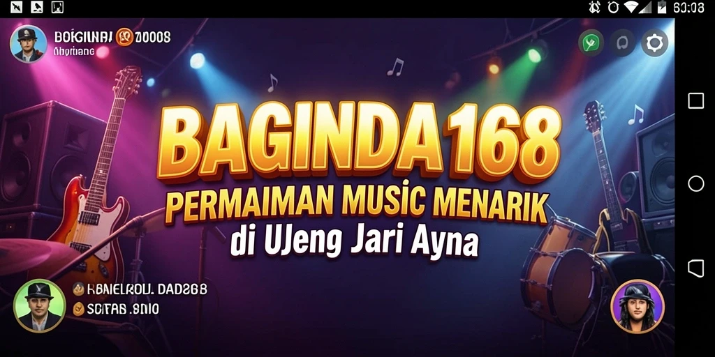 Tampilan gameplay menarik dari BAGINDA168 yang penuh warna.