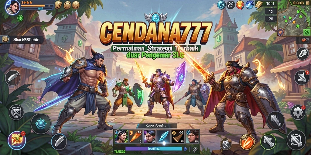 Tampilan menarik dan fitur gameplay mengasyikkan dari CENDANA777.