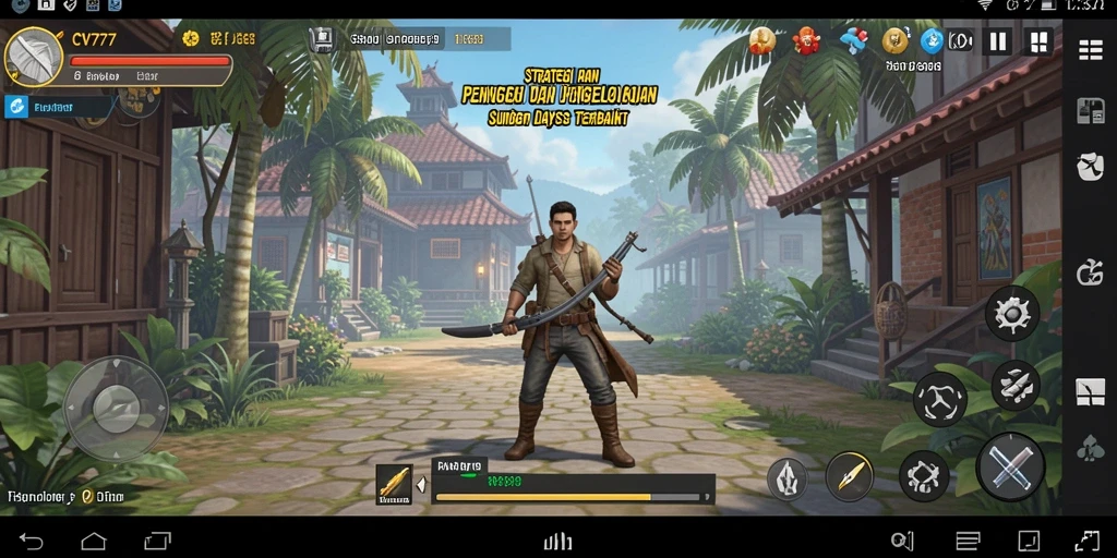 Tampilan gameplay SLG yang menarik dan interaktif di CV777.