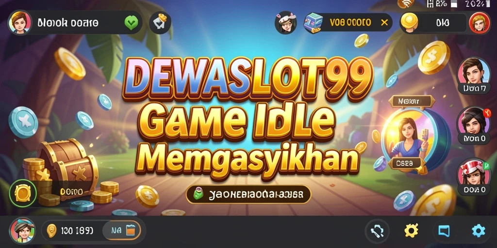 Tampilan gameplay DEWASLOT99 yang menarik dan penuh warna.