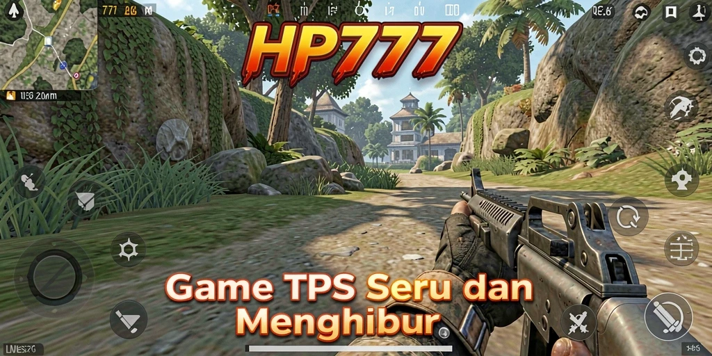 Tangkapan layar gameplay <strong>HP777</strong> menampilkan pertempuran seru antar karakter di berbagai peta.