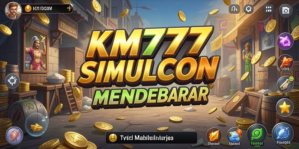 Tampilan screenshot KM777 menunjukkan pengalaman gameplay Tycoon yang mendebarkan.