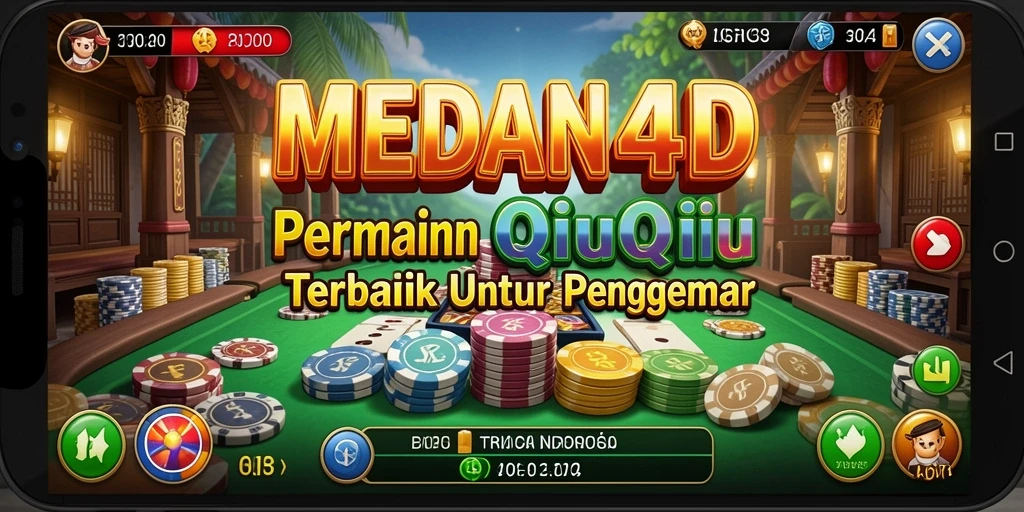 Screenshot gameplay QiuQiu MEDAN4D yang mendebarkan.