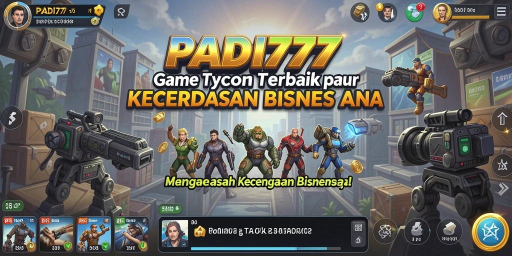 Tampilan utama gameplay PADI777 yang memukau dan interaktif.