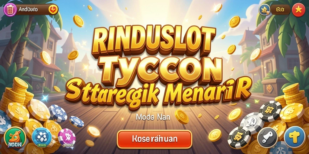 Tampilan gameplay RINDUSLOT yang seru dan interaktif.