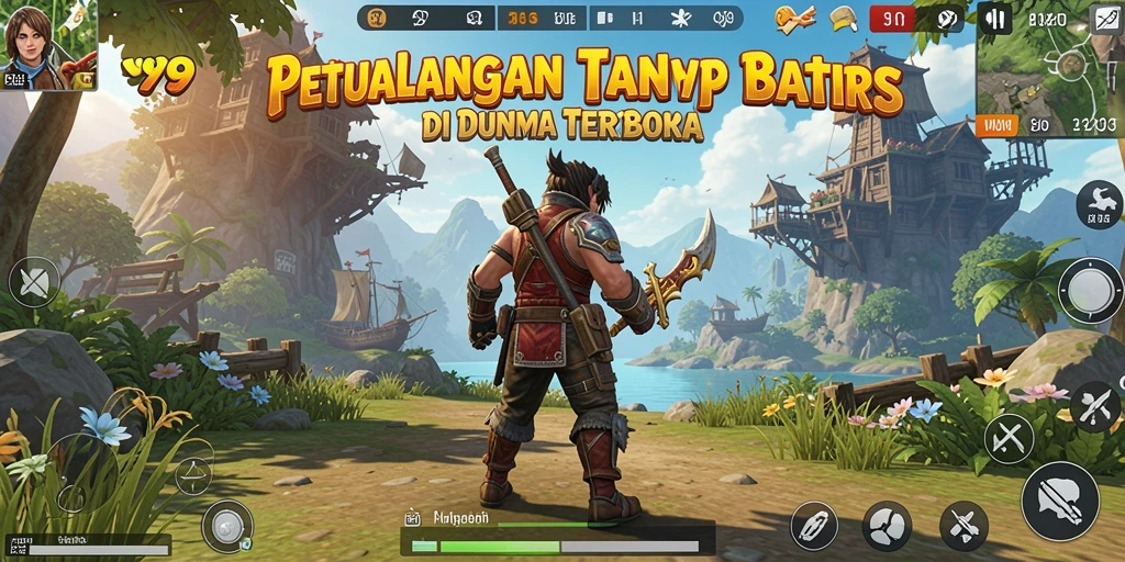 Gameplay seru dalam dunia terbuka Y89 yang dinamis.