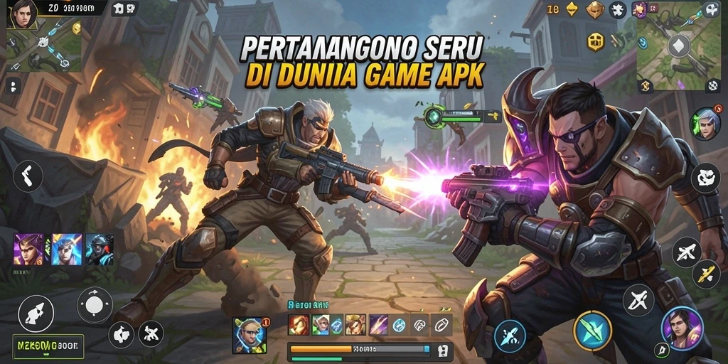 Tangkapan layar ZK9 menampilkan aksi pertarungan yang intens dan menggugah semangat.